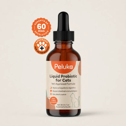 Probiótico Líquido para Gatos — Riñones — 30 ml