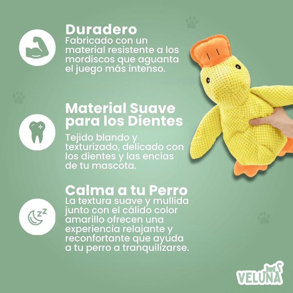 Juguete Pato Tranquilizador de Veluna