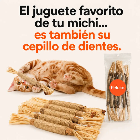 Peluka DentaSticks para Gatos (5uds)