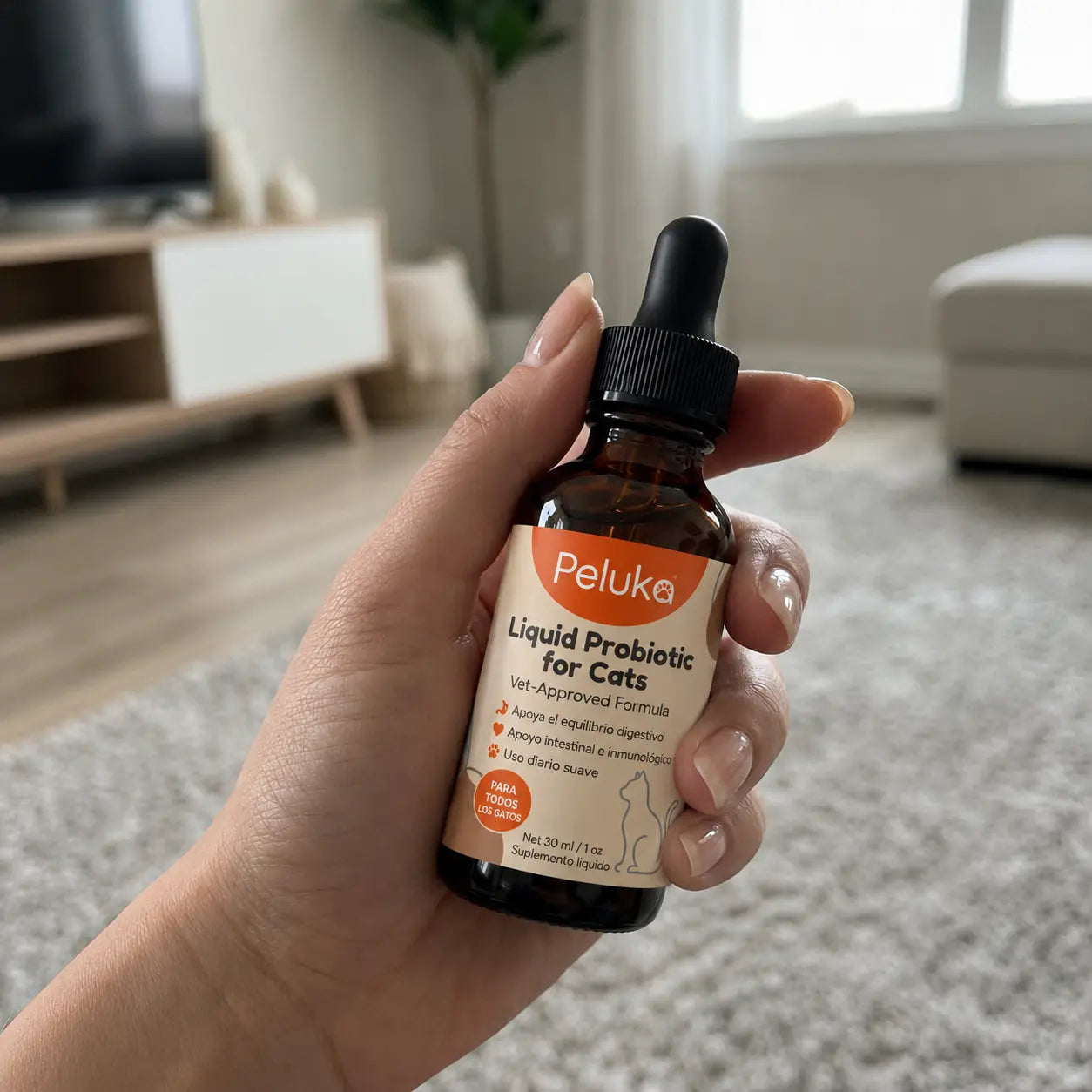 Probiótico Líquido para Gatos — Riñones — 30 ml