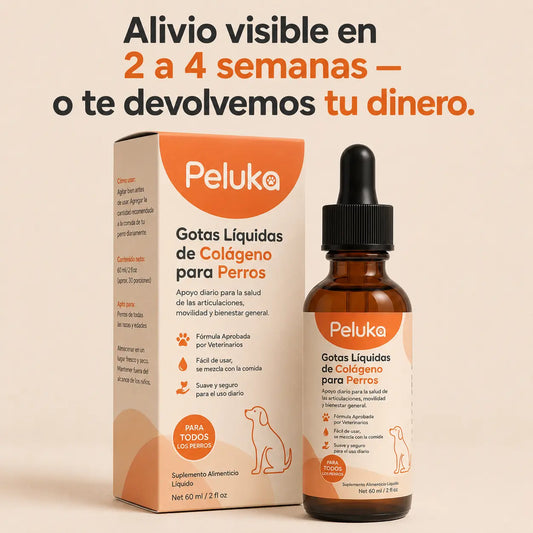 Colágeno Líquido Premium Veluna para Perros