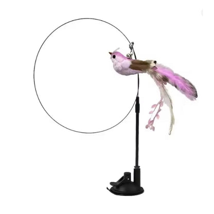 Juguete Interactivo en Forma de Pájaro para Gatos