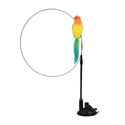 Juguete Interactivo en Forma de Pájaro para Gatos