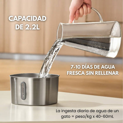Fuente Veluna para Gatos