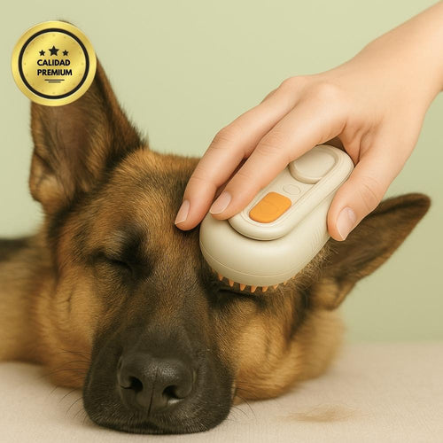 Veluna Steam Brush para Perros