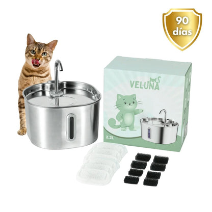 Fuente Veluna para Gatos