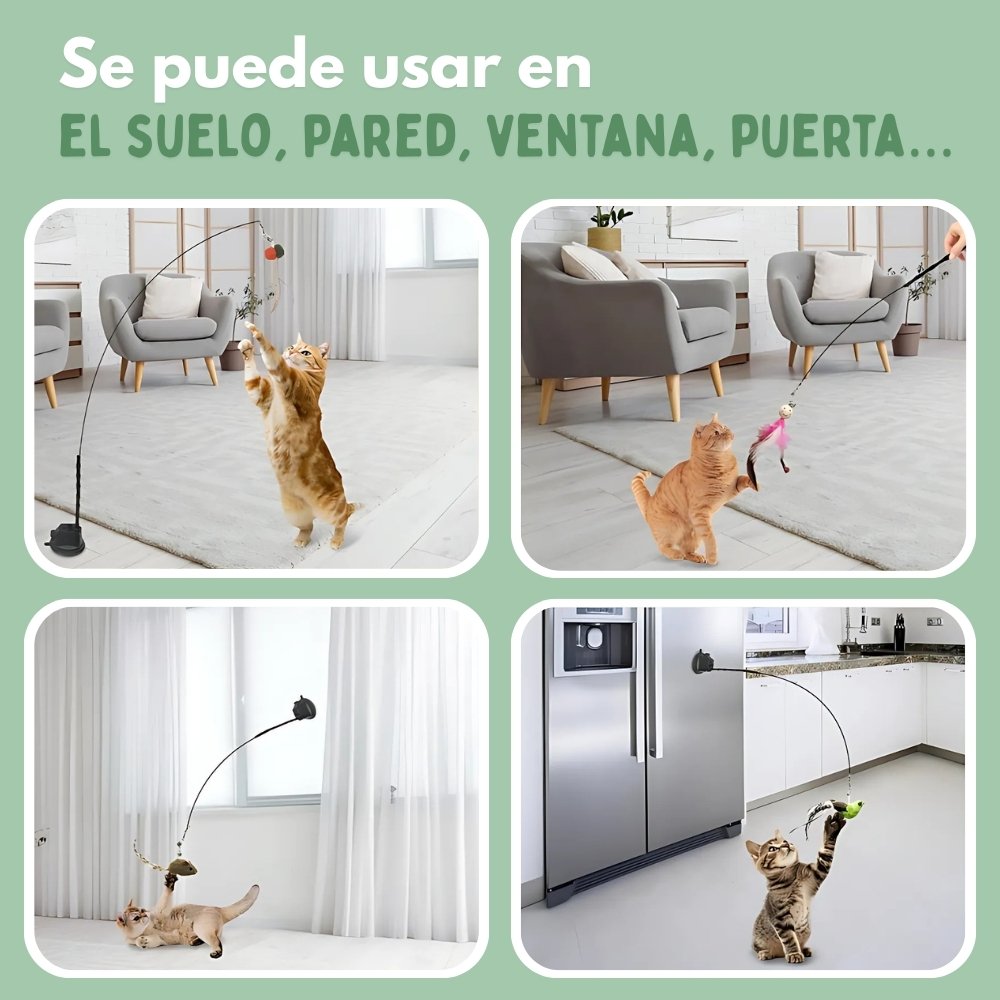 Juguete Interactivo en Forma de Pájaro para Gatos