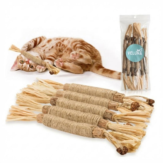 Veluna DentaSticks para Gatos (5uds)