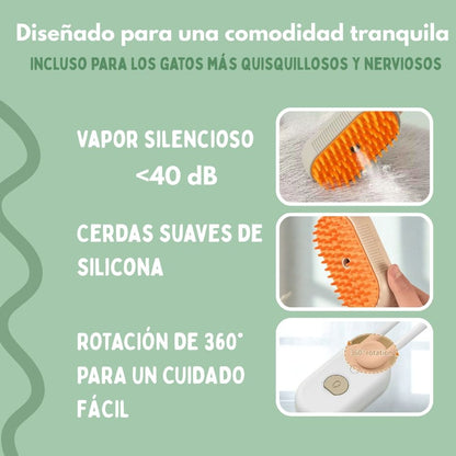 Veluna Steam Brush para Perros
