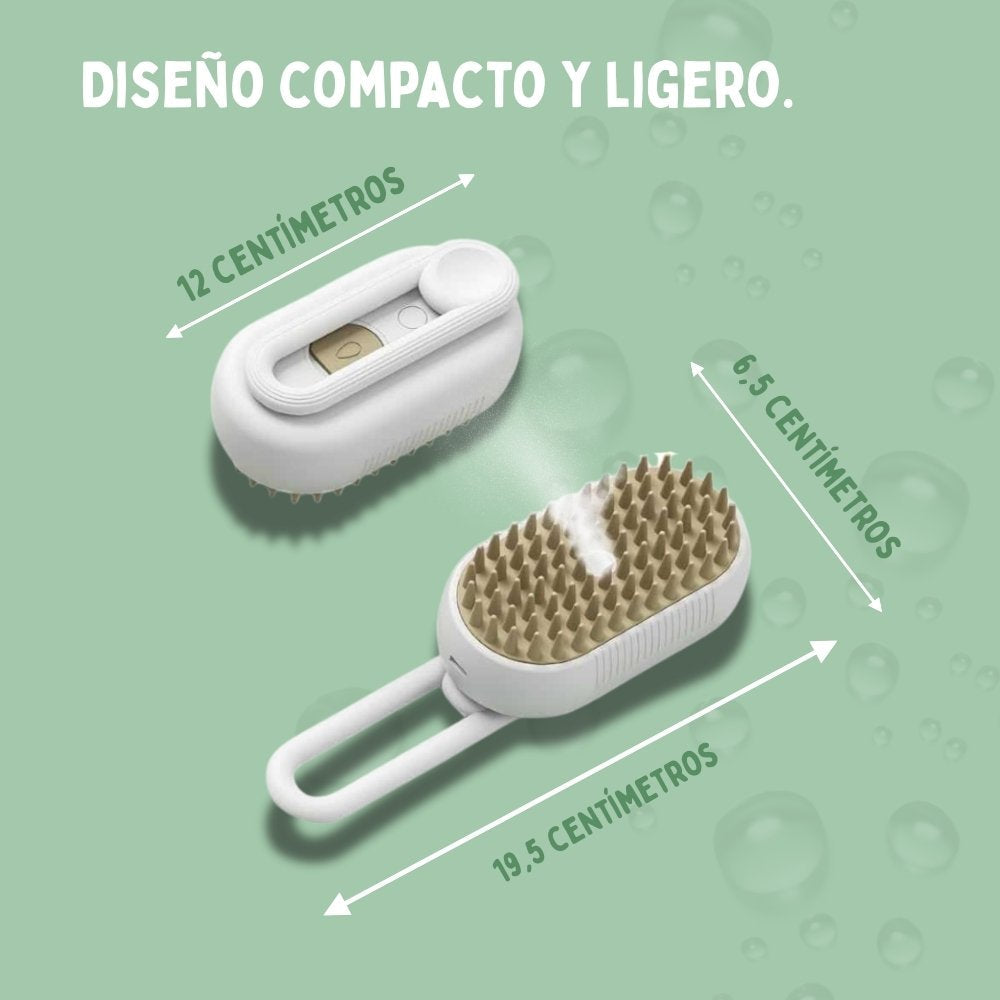 Veluna Steam Brush para gatos