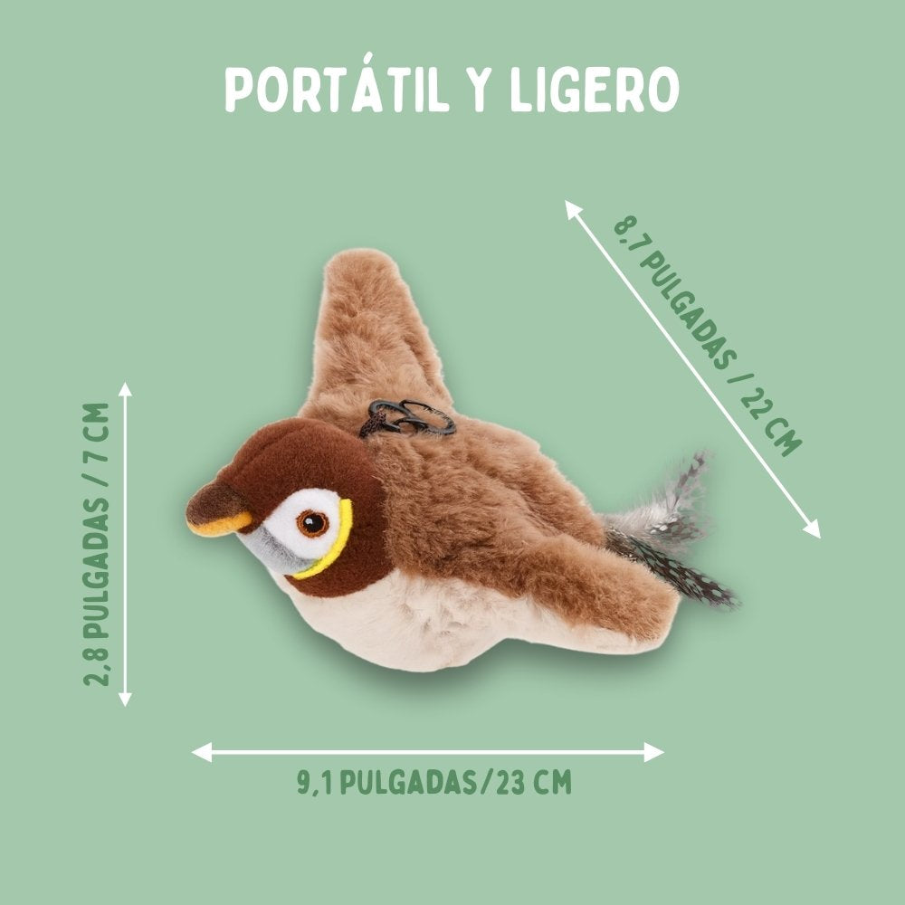 Veluna Pájaro Inteligente Interactivo para Gatos