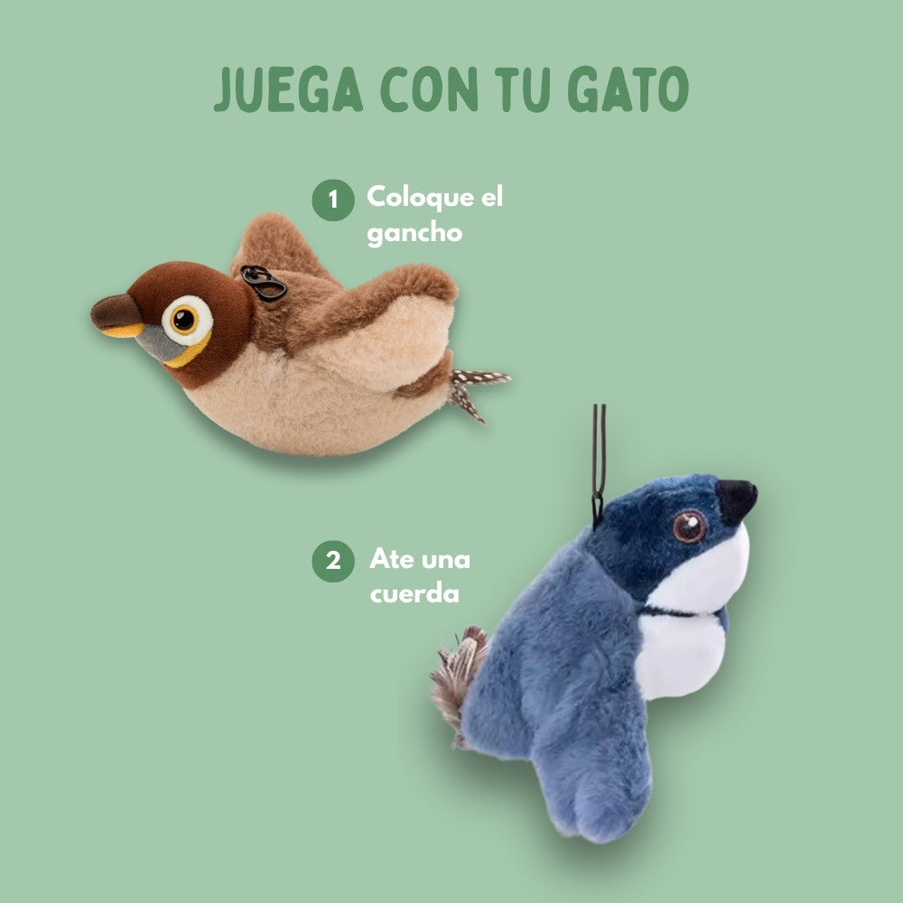 Veluna Pájaro Inteligente Interactivo para Gatos