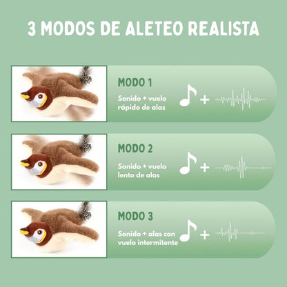 Veluna Pájaro Inteligente Interactivo para Gatos