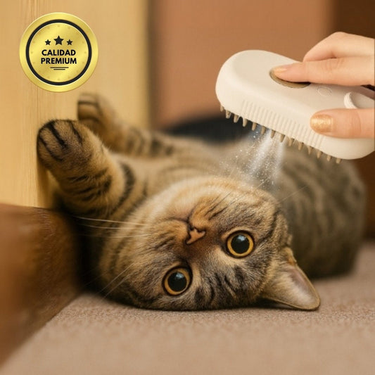 Veluna Steam Brush para gatos