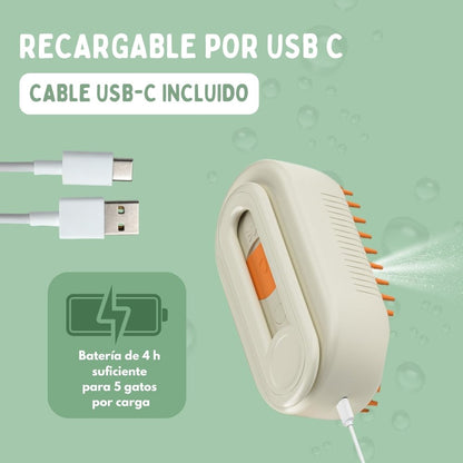 Veluna Steam Brush para Perros