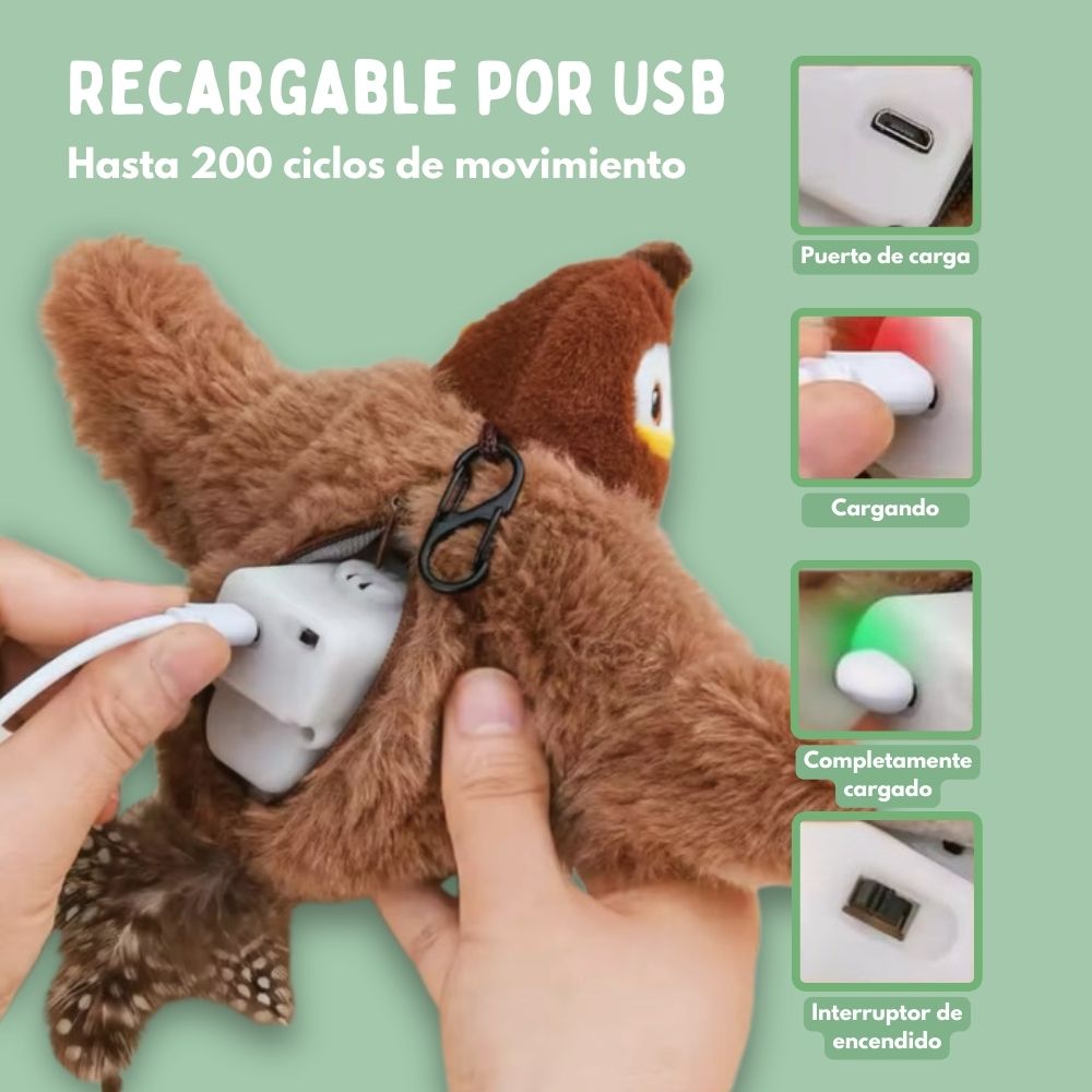 Veluna Pájaro Inteligente Interactivo para Gatos