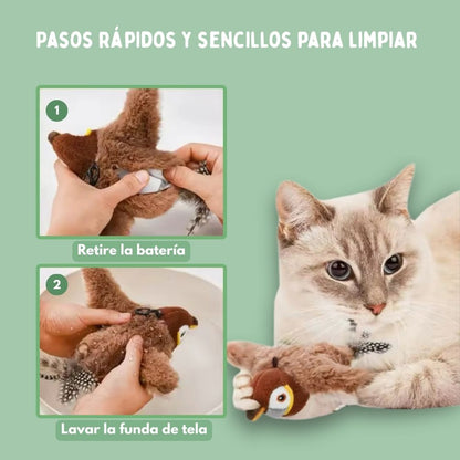 Veluna Pájaro Inteligente Interactivo para Gatos