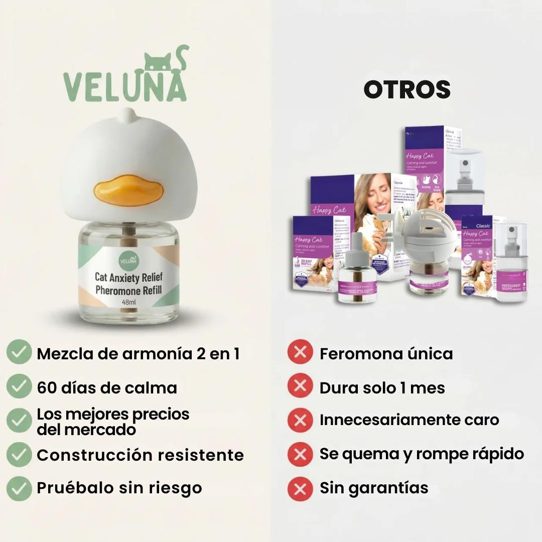 Difusor de Feromonas Veluna para Gatos