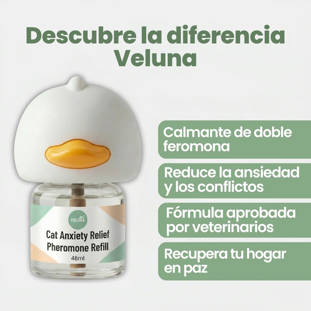 Difusor de Feromonas Veluna para Gatos