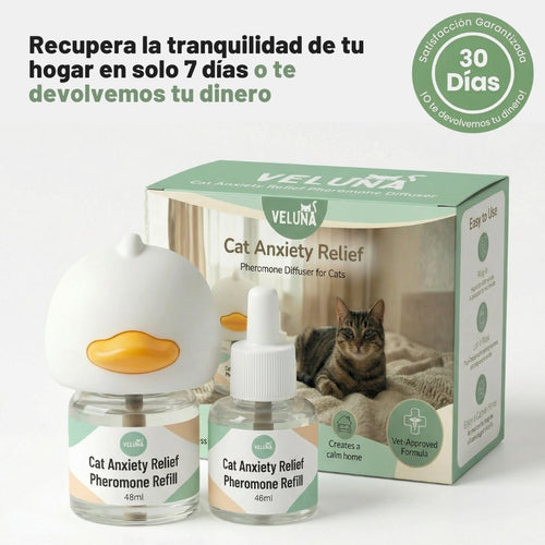 Difusor de Feromonas Veluna para Gatos