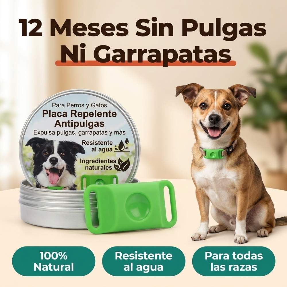 Collar Peluka antipulgas y garrapatas