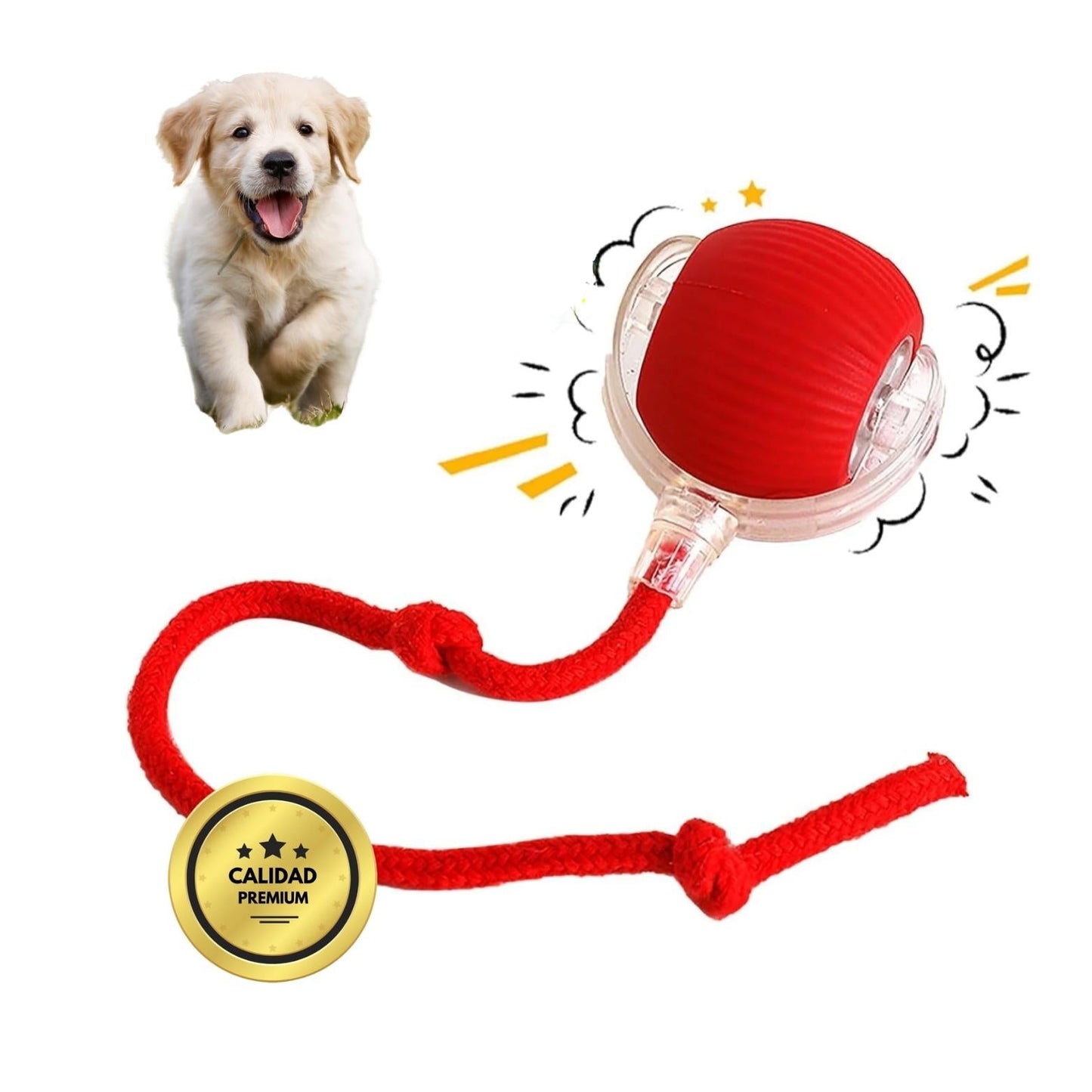 Veluna PelotaViva para Perros